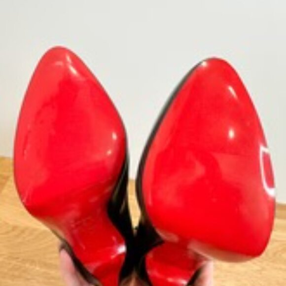 Loubutin Booties (Newly Resoled), size 37.5 - Picture 5 of 5